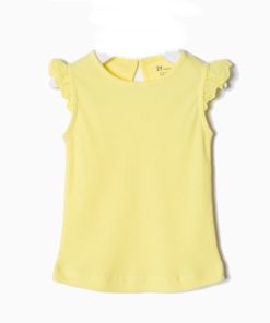 camiseta básica color amarillo zippy niña bebe moda infantil 247x296 - Camiseta básic Amarilla