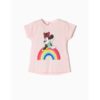 camiseta manga corta rosa minnie mouse arco iris disney 100x100 - Pelele punto+bolsa Fruit Festival