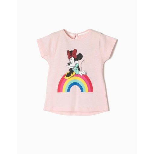 camiseta manga corta rosa minnie mouse arco iris disney 510x510 - Camiseta mc Minnie Mouse