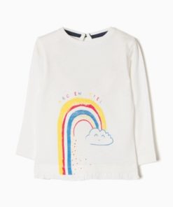 camiseta manga larga entretiempo arc en ciel arcoiris nube bebe niña moda infantil 247x296 - Camiseta Arc En Ciel