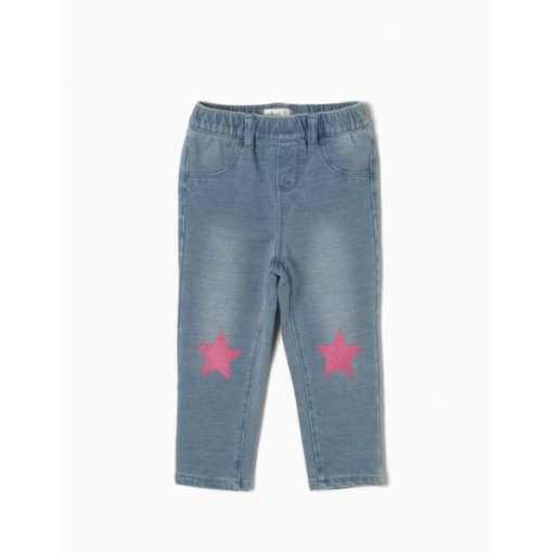 pantalones vaqueros rodilleras estrellas primavera entretiempo niña zippy 510x510 - Pantalón vaquero Estrellas