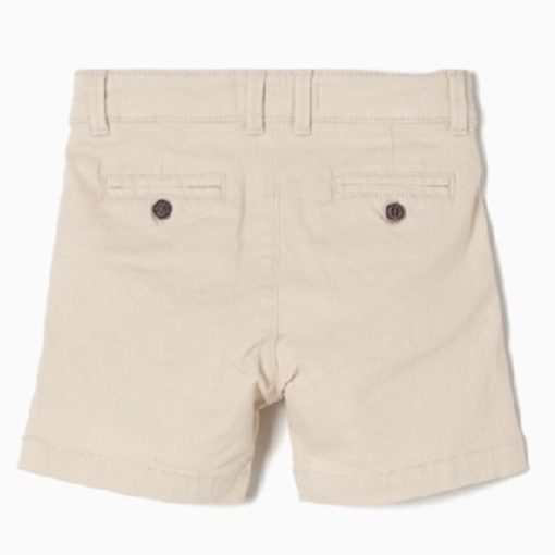 pantalón chino corto beig tostado cintura ajustable bebe niño verano vestir bermuda 2 510x510 - Bermuda chino Beig