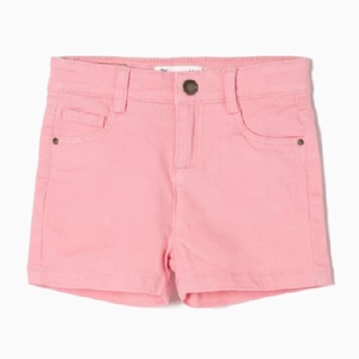 short pantalon corto rosa niña moda infantil verano zippy 510x510 - Short vaquero rosa