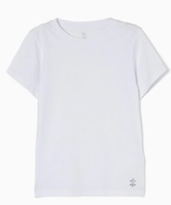 camiseta algodon manga corta basica blanca zippy moda infantil nino 247x296 - Camiseta Blanca