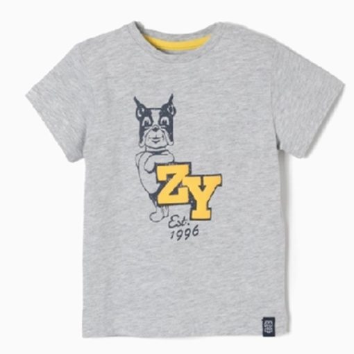 camiseta bullgog frances manga corta niño moda infantil zippy 510x510 - Camiseta Bulldog