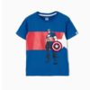 camiseta de algodon manga corta capitan america los vengadores avengers marvel nino 100x100 - Camiseta USA azul