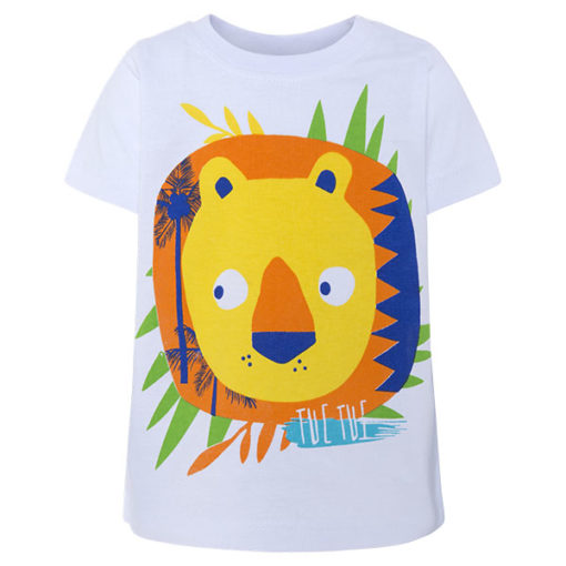 camiseta manga corta algod on verano tuctuc león animal crew niño moda infantil 49297 510x510 - Camiseta punto Animal Crew