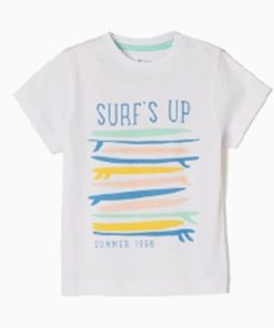camiseta niño manga corta verano surf verano moda infantil 247x296 - Camiseta Surf´s up
