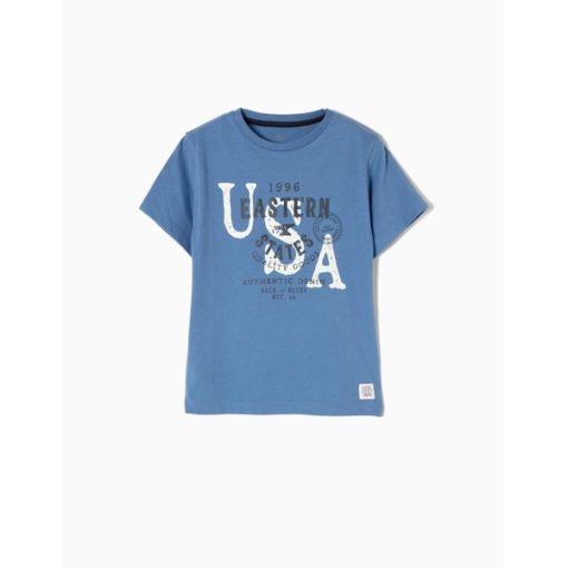 camisetas playa piscina moda infantil manga corta nino zippy usa 158642 large 510x510 - Camiseta USA azul