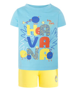 conjunto camiseta bermuda de algodón moda infantil tuctuc verano loro havana and friends 49418 247x296 - Camiseta+bermuda Havana&Friends