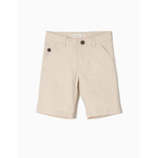 pantalon corto chino beig moda infantil ninos zippy 156725 large 510x510 - Bermuda Beig chino