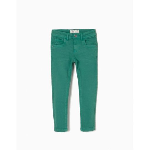 pantalones vaqueros largos entretiempo color verde cintura ajustable zippy 141125 large 510x510 - Pantalon vaquero Verde