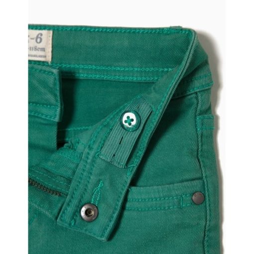 pantalones vaqueros largos entretiempo color verde cintura ajustable zippy 141127 large 510x510 - Pantalon vaquero Verde
