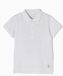 polo blanco basico uniforme moda infantil zippy nino 247x296 - Polo blanco
