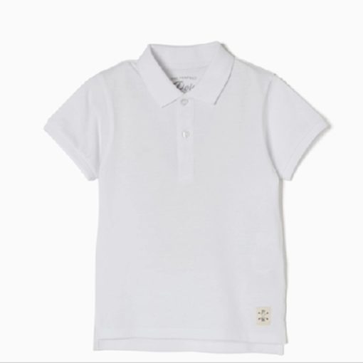 polo blanco basico uniforme moda infantil zippy nino 510x510 - Polo blanco