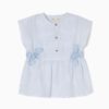 blusa camisa camiseta rayas azul moda infantil zippy 100x100 - Vestido cerezas