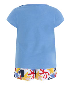 conjunto camiseta azul short estampado mar arrecife de coral tuctuc moda infantil primavera verano 49182 2 247x296 - Camiseta+falda pantalón Arrecife de Coral