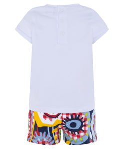 conjunto camiseta blanca girafa pirata short estampado floral pirates tuctuc moda infantil primavera verano 49533 2 247x296 - Camiseta+short Pirates