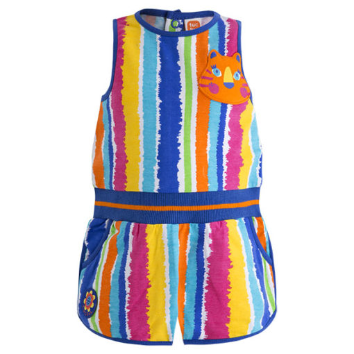 mono tuctuc animal crew colores rayas moda infantil verano 49260 510x510 - Mono punto Animal Crew