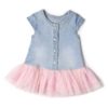 vestido vaquero falda tul babybol minibol moda infantil primavera verano 100x100 - Camiseta Gaudi