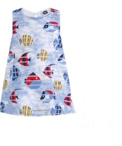 vestido verano tuctuc moda infantil arrecife de coral peces azul algodon 49180 247x296 - Vestido fantasía Arrecife de Coral