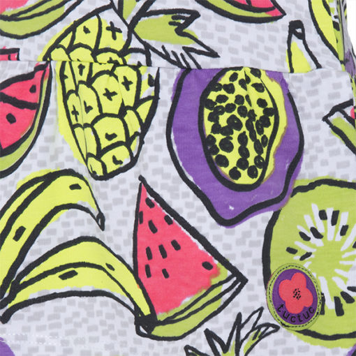 vestido verano tuctuc moda infantil festival fruit fucsia algodon 49479 3 510x510 - Vestido estampado Fruit Festival