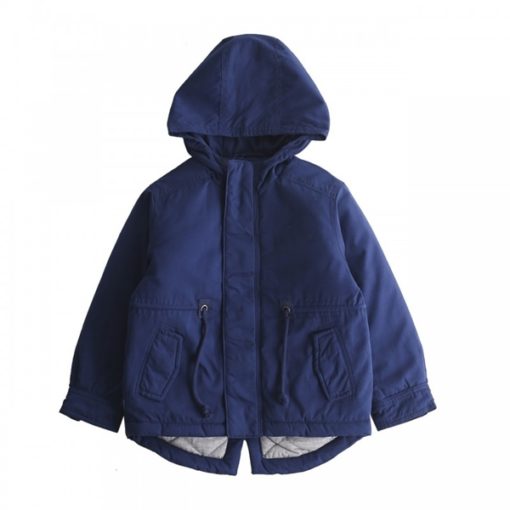 abrigo azul marino moda infantil bebe newness rebajas invierno capucha 38318JBI97231 510x510 - Abrigo azul marino