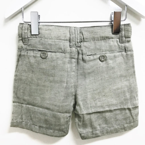bermudas pantalon corto color verde tipo chino newness 2 510x510 - Pantalón corto gris verdoso