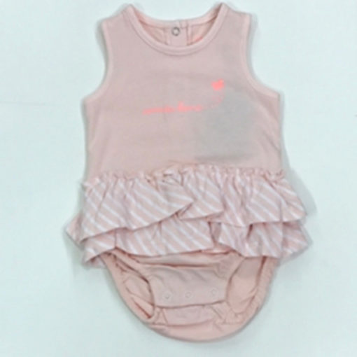 boy vestido falda volantes sin mangas rosa canada house moda infantil bebe primera puesta verano rebajas 510x510 - Body-Vestido Miniline
