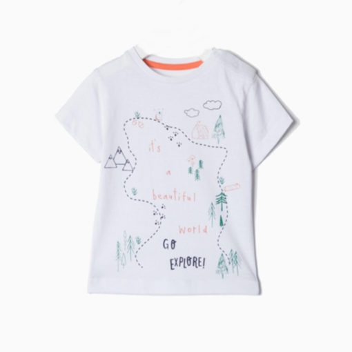 camiseta algodon blanca con mama explorador zippy moda infantil 510x510 - Camiseta explorador