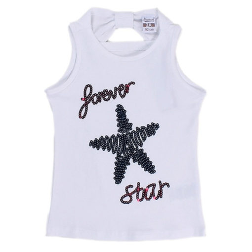 camiseta algodon tirantes estrella forever star newness moda infantil rebajas JGV06722 510x510 - Camiseta Forever Star