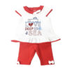 camiseta leggings pirata con lazos rojo blanco newness moda infantil rebajas BGV07543 1 100x100 - Vestido Crabs