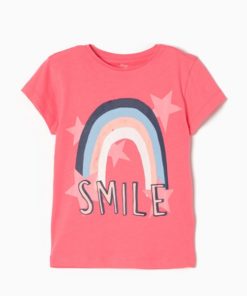 camiseta manga corta arcoiris smile moda infantil zippy 247x296 - Camiseta Smile Arco Iris