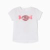 camiseta manga corta verano lentejuelas caramelo zippy 100x100 - Camiseta lazo con lentejuelas