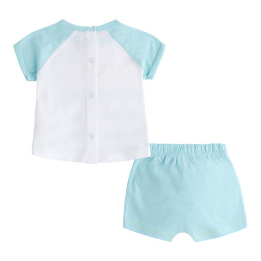 conjunto camiseta bermuda algodon minifish verano rebajas moda infantil canada house T7NO2052 000XC 2 510x510 - Conjunto Minifish Verde