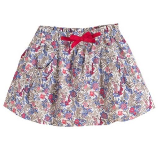 falda flores newness moda infantil rebajas verano JGV07724 510x510 - Falda estampada con bolsillos