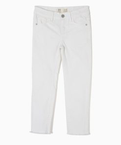 pantalon vaquero color blanco flecos deshilachado moda infantil zippy 247x296 - Pantalón vaquero blanco