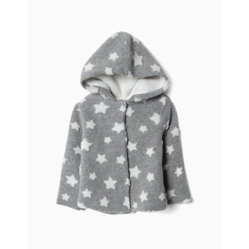 abrigo estrellas con capucha gris borrego zippy moda infantil rebajas invierno 2 510x510 - Abrigo estrellas