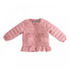 abrigo rosa con volantes moda infantil bebe newness rebajas invierno BGI97541 100x100 - Chaqueta tricot con capucha