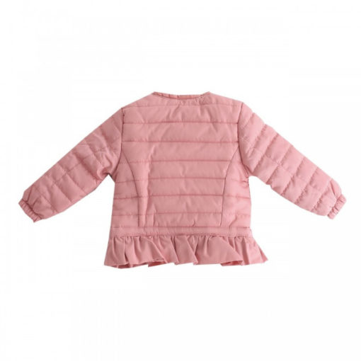 abrigo rosa con volantes moda infantil bebe newness rebajas invierno BGI97541 2 510x510 - Abrigo con volante
