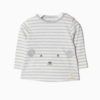 camiseta algodon manga larga blanca gris osito zippy moda infantil rebajas invierno 100x100 - Sudadera The big Ocean