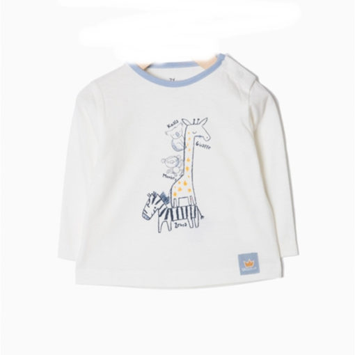 camiseta manga larga girafa zippy rebajas moda infantil invierno 510x510 - Camiseta Jirafa
