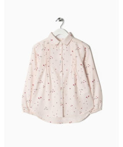 camisa blusa color rosa con caramelos y piruletas de corazones moda infantil rebajas invierno zippy 247x296 - Camisa piruletas