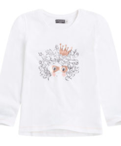 camiseta algodon color blanco reina princesa corona canada house moda infantil rebajas invierno T8JA5302 000TLC 247x296 - Camiseta Mask