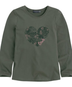 camiseta algodon color verde corazon flores canada house moda infantil rebajas invierno T8JA3326 626TLC 247x296 - Camiseta CNDHLOVE
