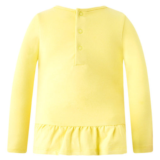 camiseta de algodon color amarilla con flores y mono wildness moda infantil rebajas invierno 39384 2 510x510 - Camiseta lima Wildness