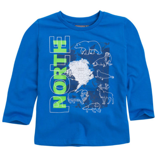 camiseta manga larga algodon canada house color azul rebajas invierno moda infantil T8JO4407 596TLC 510x510 - Camiseta North