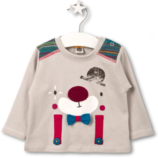 camiseta manga larga algodon tuctuc circus payaso moda infantil rebajas invierno 38312 510x510 - Camiseta Payaso Funny Circus