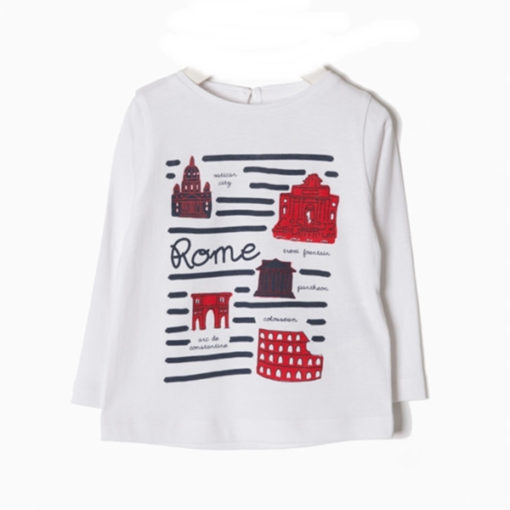 camiseta manga larga roma primavera zippy rebajas moda infantil 510x510 - Camiseta Roma