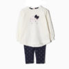 conjunto camiseta leggings algodon zippy nina con lazo moda infantil rebajas invierno 100x100 - Pelele cubrepijama Unicornio